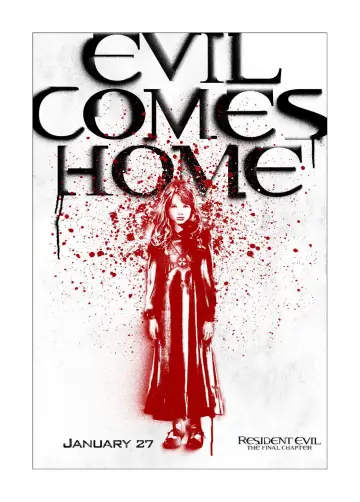 Plakat do filmu "Resident Evil: Ostatni Rozdział" #691567
