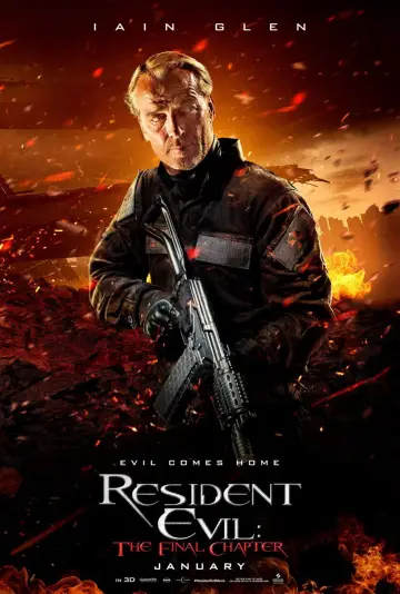 Plakat do filmu "Resident Evil: Ostatni Rozdział" #691570
