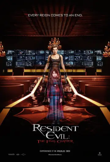 Plakat do filmu "Resident Evil: Ostatni Rozdział" #691572