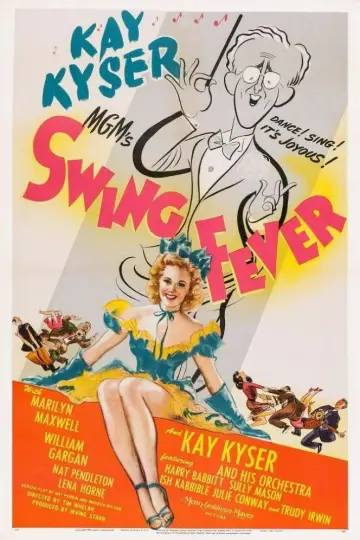 Plakat do filmu "Swing Fever" #1913631