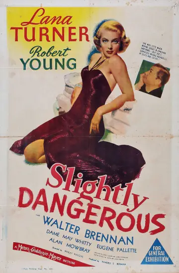 Plakat do filmu "Slightly Dangerous" #1136921