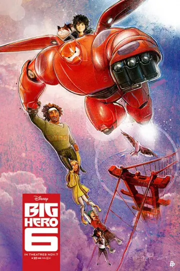 Plakat do filmu "Wielka Szóstka" #546337