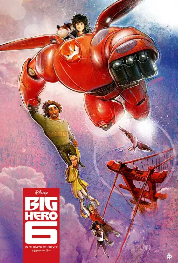 Plakat do filmu "Wielka Szóstka" #546343