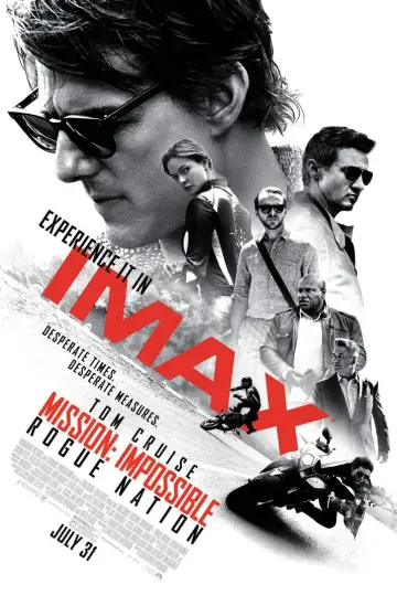 Plakat do filmu "Mission: Impossible - Rogue Nation" #233351