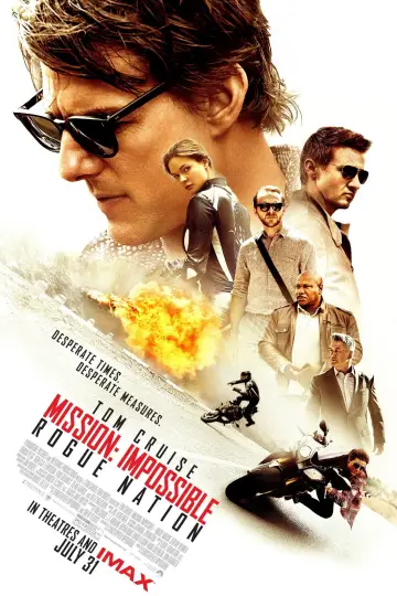 Plakat do filmu "Mission: Impossible - Rogue Nation" #591350