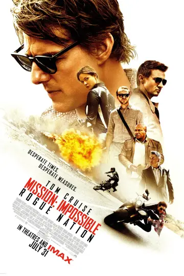 Plakat do filmu "Mission: Impossible - Rogue Nation" #591365