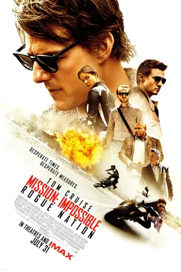 Plakat do filmu "Mission: Impossible - Rogue Nation" #591387