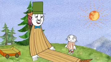 Zasłona do filmu "Lilla Anna och Långa Farbrorn" #1174253