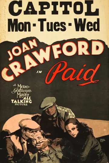 Plakat do filmu "Paid" #652682