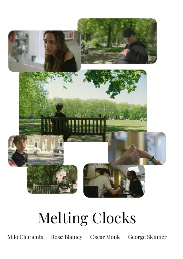 Melting Clocks plakat