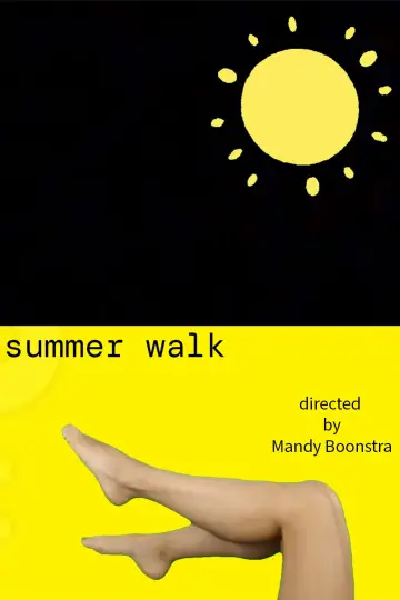 summer walk plakat