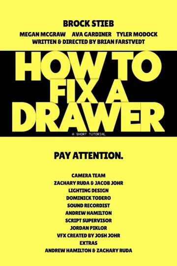 How To Fix A Drawer plakat