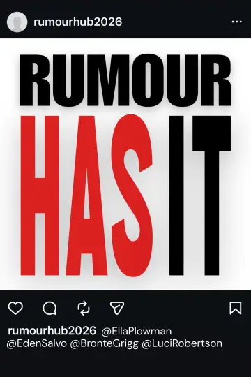 Rumour Has It plakat