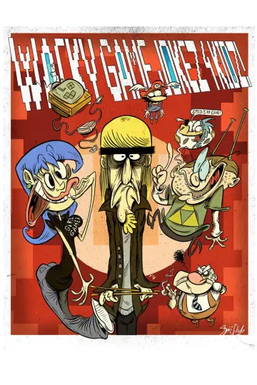 Wacky Game Jokez 4 Kidz plakat