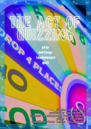 Plakat do filmu "The Act Of Quizzing" #826626