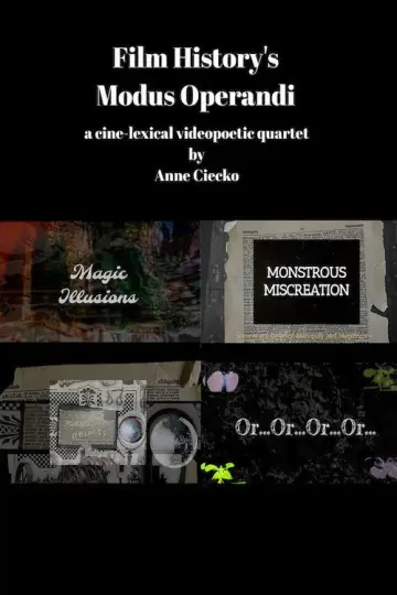 Plakat do filmu "Film History’s Modus Operandi" #826618