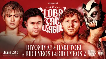 Zasłona do filmu "メルカリPresents NEO GLOBAL TAG LEAGUE 2026" #945582
