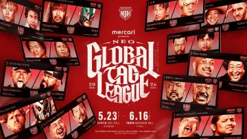 Zasłona do filmu "メルカリPresents NEO GLOBAL TAG LEAGUE 2026" #945573