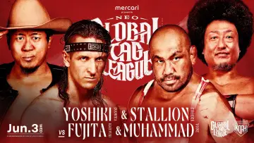 Zasłona do filmu "メルカリPresents NEO GLOBAL TAG LEAGUE 2026" #945574