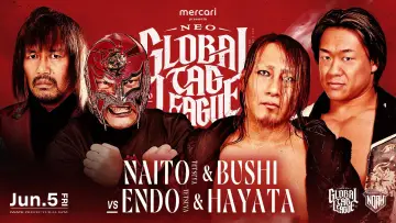 Zasłona do filmu "メルカリPresents NEO GLOBAL TAG LEAGUE 2026" #945503