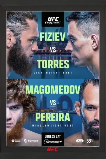 Plakat do filmu "UFC Fight Night 280: Fiziev vs. Torres" #975684