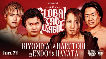 Zasłona do filmu "メルカリPresents NEO GLOBAL TAG LEAGUE 2026" #945450