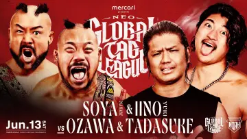 Zasłona do filmu "メルカリPresents NEO GLOBAL TAG LEAGUE 2026" #945270
