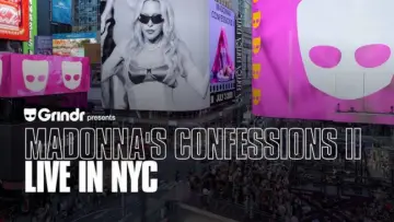 Zasłona do filmu "Grindr Presents: Madonna LIVE in New York" #929833