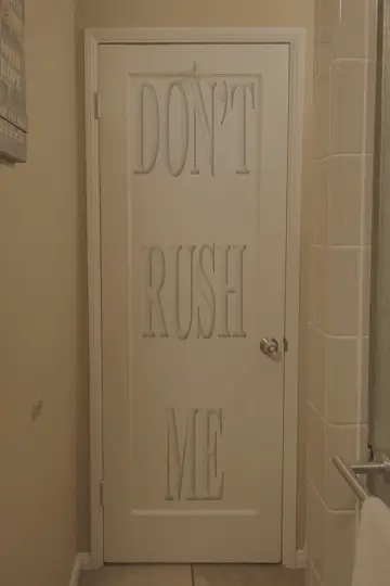 Don't Rush Me
