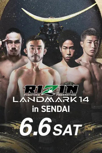 Plakat do filmu "RIZIN LANDMARK 14 in SENDAI" #945564
