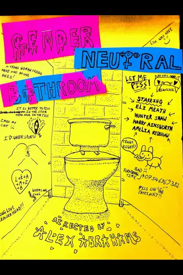GENDER NEUTRAL BATHROOM plakat