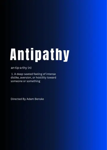 Plakat do filmu "Antipathy" #928564