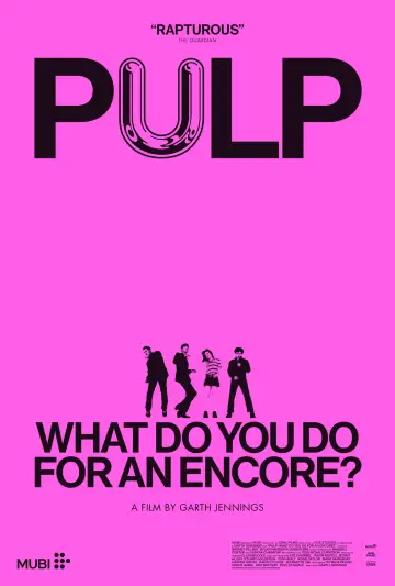 Plakat do filmu "Pulp: What Do You Do for an Encore?" #1190138