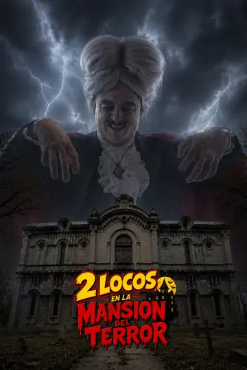 2 locos en la mansión del terror plakat
