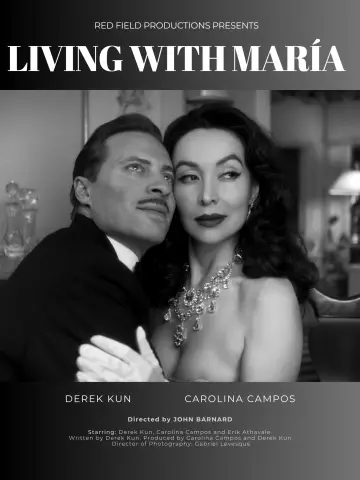 Living With María plakat