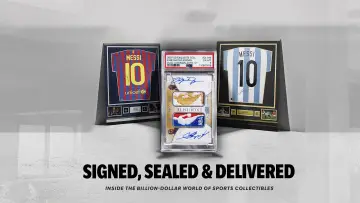 Zasłona do filmu "Signed, Sealed & Delivered: Inside the Billion-Dollar World of Sports Collectibles" #956030