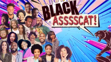 Zasłona do filmu "Black ASSSSCAT!: DCM 
