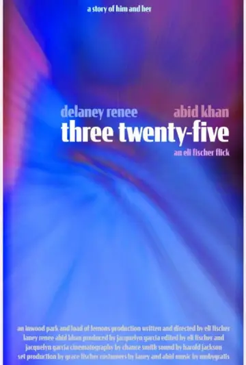 three twenty-five plakat