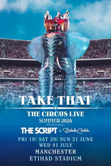 Take That - The Circus Live - Manchester 2026