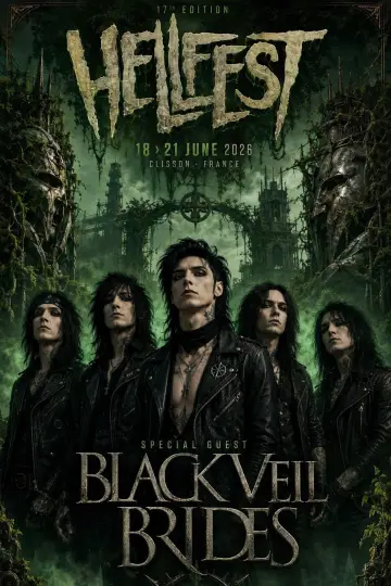 Plakat do filmu "Black Veil Brides - Hellfest 2026" #1572634