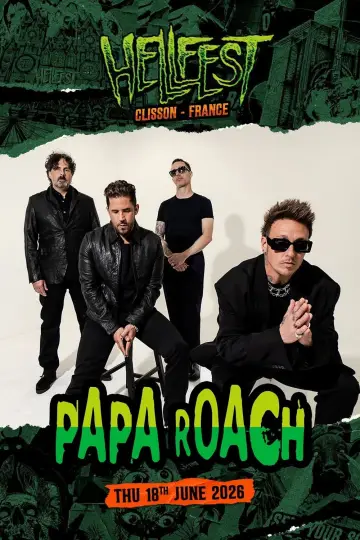 Plakat do filmu "Papa Roach - Hellfest 2026" #1143741