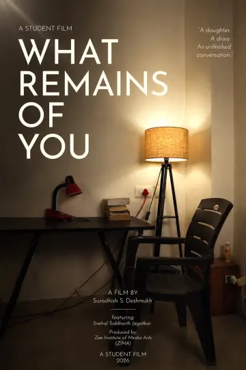 Plakat do filmu "What Remains of You" #930189