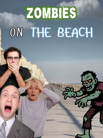 Zombies on The Beach plakat