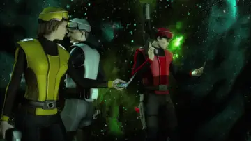 Zasłona do filmu "The Legend of Captain Scarlet" #1644313