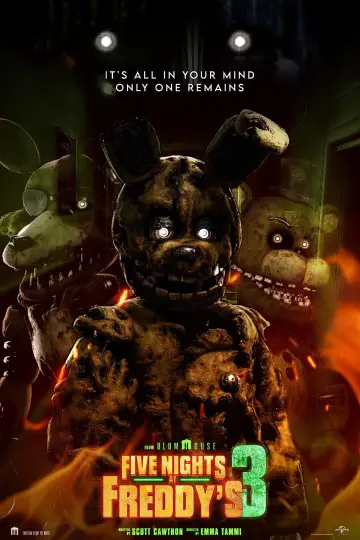 Plakat do filmu "Pięć koszmarnych nocy 3" #1801562