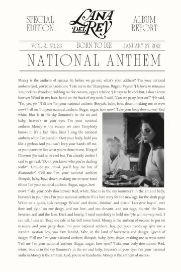 Plakat do filmu "National Anthem" #1567985