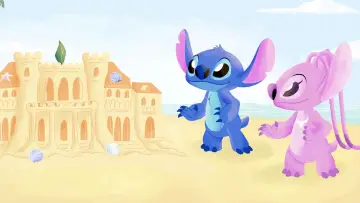 Zasłona do filmu "Stitch & Angel