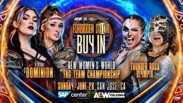Zasłona do filmu "AEW x NJPW x CMLL x Stardom Present Forbidden Door 2026: Buy-In" #955523