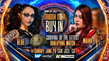 Zasłona do filmu "AEW x NJPW x CMLL x Stardom Present Forbidden Door 2026: Buy-In" #955524
