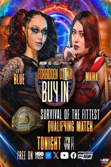Plakat do filmu "AEW x NJPW x CMLL x Stardom Present Forbidden Door 2026: Buy-In" #955526